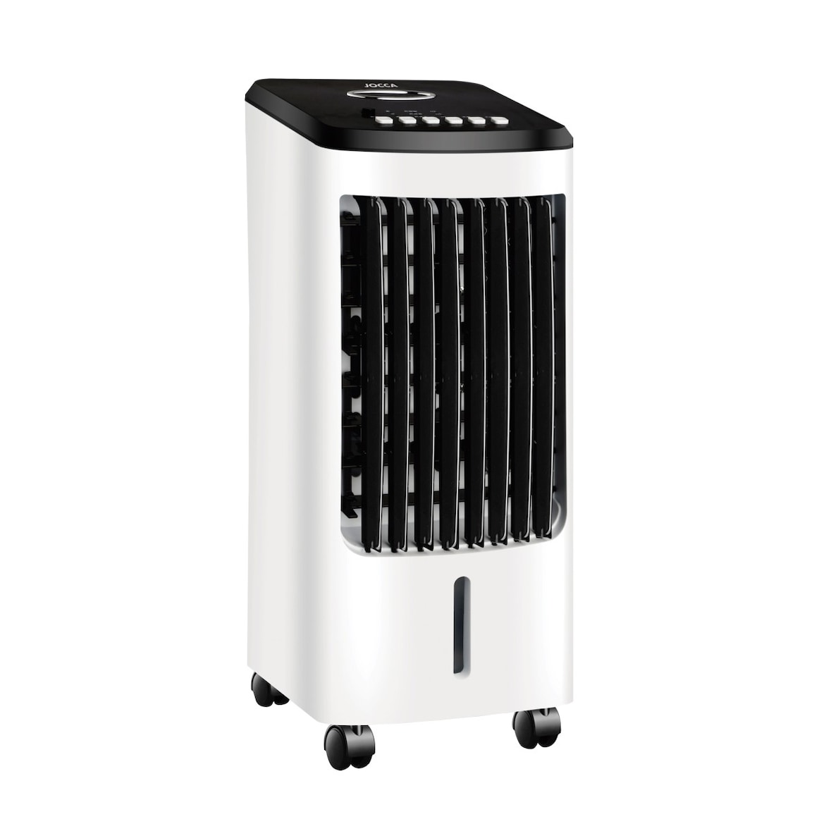 Rafraichisseur d'air portable évaporatif 80W Réservoir 3L + 2 pains de glaces inclus Minuterie 7h Refroidisseur d'air Jocca