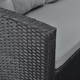 thumbnail of SVITA Monroe tuin loungeset polyrattan zitgroep tuin zwart