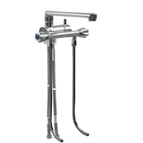 thumbnail of Thekenarmatur Hebelmischer extra flach mit 2 Unterspülrohre