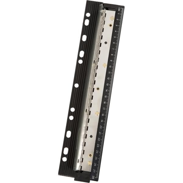 Taschenlocher 4-fach schwarz.