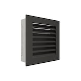 thumbnail of Schwarzes Kaminlüftungsgitter – Hide 17x17