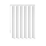 thumbnail of Lamellenvorhang Schiebevorhang fertiges Komplettsystem (weiss, 150x250 cm)