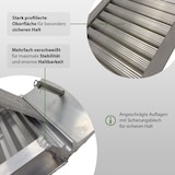 thumbnail of TRUTZHOLM 2 x Profi Schwerlastrampe 200 cm Traglast 2000 kg Alu grau Verladerampe Auffahrrampe