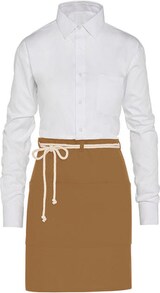 thumbnail of CORSICA - Cord Bistro Apron with Pocket: One Size / Black