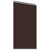 thumbnail of vidaXL Gerätehaus Braun 87x98x159 cm Verzinkter Stahl