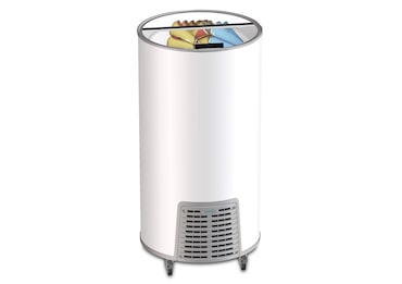 Iarp congelador cilíndrico, 450 mm diametro x 902 mm, almacenamiento alimentos congelados, 46 litros, temperatura -25°C y -18°C (clase 7/L1).
