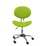 thumbnail of Albendea Silla infantil  con mecanismo giratorio, sin brazos y  Respaldo y asiento tapizado en tejido de malla color verde