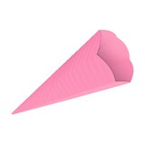 thumbnail of 3D-SCHULTÜTEN,68CM HOCH,5ST.ROSA