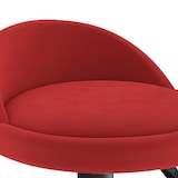 thumbnail of vidaXL Barhocker 2 Stk. Weinrot Samt