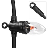 thumbnail of GHIRLANDA EFFETTO FIAMMA, IP44, 10 LED, 220V, 510 CM