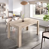 thumbnail of Dmora Ausziehbarer Tisch Midland, Ausziehbare Konsole für Esszimmer, Ausziehbarer Küchentisch mit Verlängerung, 140/190x90h78 cm, Eiche