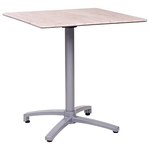 pemora Tisch Bistrotisch Gastrotisch klappbar stapelbar MONACO Alu Tischplatte TOPALIT