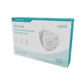thumbnail of EUROPAPA 20x FFP2 Weiss Atemschutzmaske 5-Lagen Staubschutzmasken einzeln Verpackt
