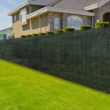 thumbnail of Zaunblende "Marius" - Schattiergewebe 150g/m² mit Befestigungszubehör - Sonnenschutz Sichtschutz Windschutz / 2 x 10 m - Grün