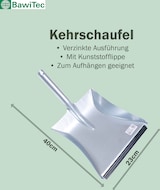 thumbnail of Echt-Rosshaar Besen Set Kehrset Rosshaarbesen Kehrschaufelset Handfeger und Kehrblech Schüppe Schippe Garnitur