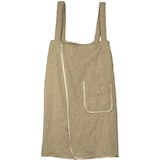 thumbnail of Sauna Set 3-Teilig Frottee Saunakilt Saunatuch Sarong Damen beige