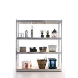 thumbnail of Metalen zwaarlast stelling 160x60x180 cm zilver