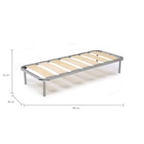 thumbnail of Dmora Rete letto singolo Mariaclaudia, Rete ortopedica a doghe larghe, 100% Made in Italy, Cm 80x190h 31