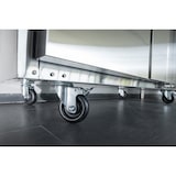 thumbnail of METRO Professional Roulettes pour réfrigérateur/congélateur de comptoir GCCS10-AC, acier inoxydable, 4 pièces