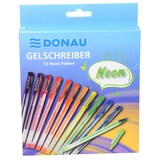 thumbnail of DONAU 5110300-99 Gelschreiber - 12 Farben Neon, Etui