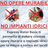thumbnail of Express Water Basic Plus Bianco, Lavandino Lavello, Portatile Autonomo Trasportabile, con Comando a Pedale con Kit Acqua Calda, Certificato per ASL