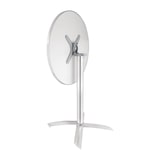 thumbnail of Bolero Ronde Opvouwbare Tafel Roestvrij Staal, 1 Poot 60Cm