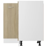 thumbnail of vidaXL Hoekonderkast 75,5x75,5x81,5 cm spaanplaat sonoma eikenkleurig