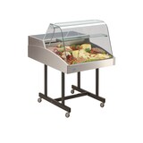 thumbnail of Mehrzweckvitrine Super 750 C mit gebogenem Glasaufbau