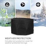 thumbnail of Fireball Rust Feuerschale 60 cm Ø kippbare Rost-Finish Rost Rost