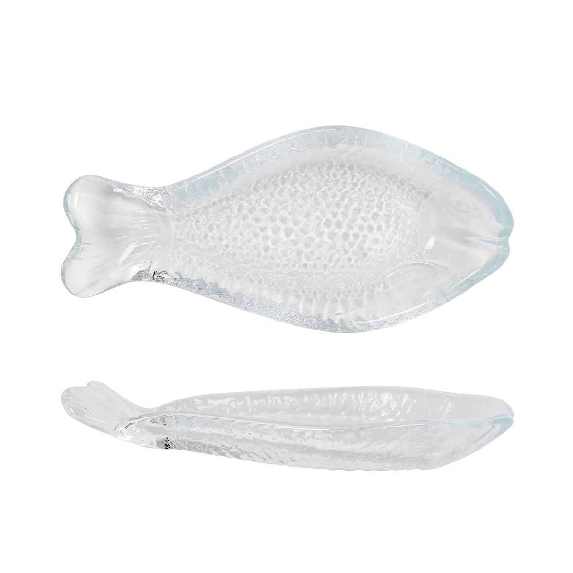 Greenvase - Fuente Fish 27X11X3Cm Vidrio Caja De 12 Uds