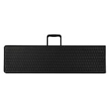 thumbnail of Klappbank, klappbar, wetterfest, Tragegriff, Rattan-Optik, maximal 400 kg, Schwarz