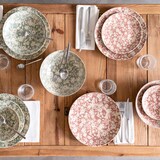 thumbnail of Assiette à dessert Léa rouge 21 cm x6 -  Rond Grès Table Passion 21.00x21.00 cm