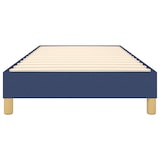 thumbnail of Décoshop26 - Lattenrost auf Beinen Bettgestell 100x200 cm blauer Stoff TDL0207349