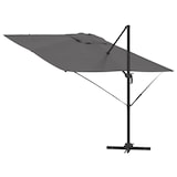 thumbnail of vidaXL Cantilever Roma Sonnenschirm Anthrazit 286x285x265 cm aus Aluminium
