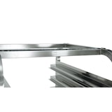 thumbnail of METRO Professional Carro portabandejas 2 en 1 GSC101821, acero inoxidable, 46,3 × 60,5 × 175 cm, GN 1/1