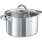 thumbnail of tectake Batterie de cuisine TURIN 15 pièces, acier inoxydable, adaptée à l'induction - argent - 405188