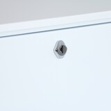 thumbnail of Buzón BTV para Reparto de Pan a Domicilio con cerradura de serreta | Buzón Panera de Exterior Fabricado en Acero Galvanizado |  26,4 x 17,9 x 61 cm.