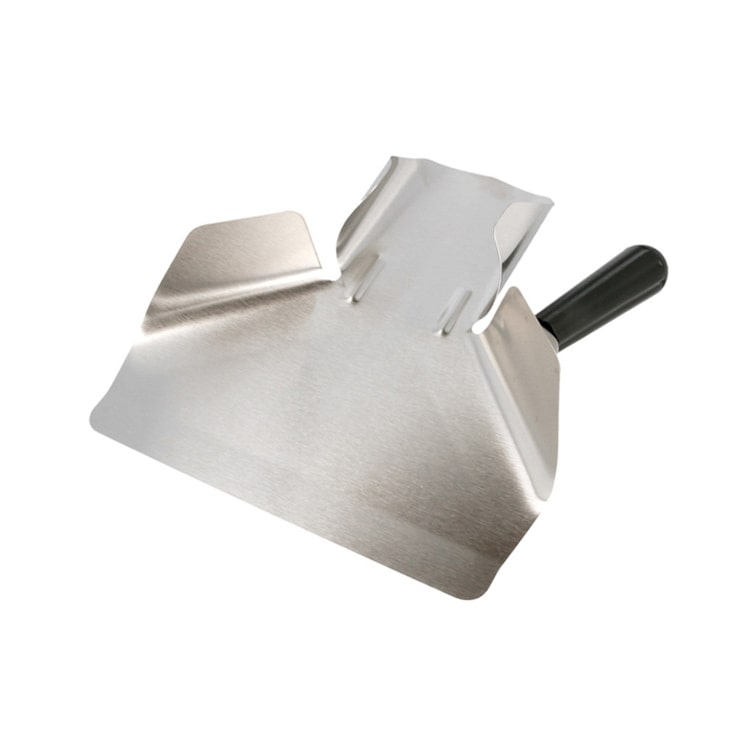 MONOUSO - Frietenschep van Staal 1 Hendel Roestvrij Zilver 20x22,5x5 cm (1 Stuk)