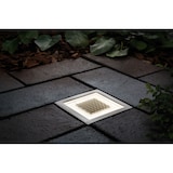 thumbnail of Paulmann Solar LED Bodeneinbauleuchte Cube IP67 2700K 3,6lm Edelstahl#Klar 93774