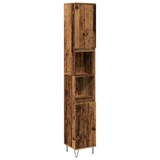 thumbnail of vidaXL Badschrank Altholz-Optik 30x30x190 cm Holzwerkstoff