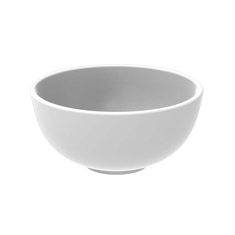 MONOUSO - Tigela Degustação Durable SAN "Classic" Branco 120ml (6 Uds)