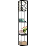 thumbnail of COSTWAY Lámpara de Pie para Sala 160 cm, E27, con 2 Puertos USB, Lámpara de Pie de 3 Niveles con Cajón