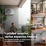 thumbnail of Aire Acondicionado Split EVVO CLIMA Multi 2x1 WiFi | Eficiencia A++ | Sistema inverter | 9000 + 12000 BTU