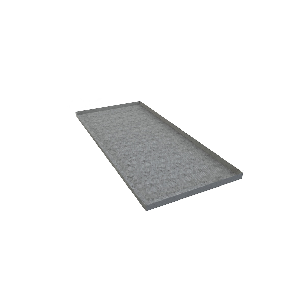 Metallplatte zum Abdecken der Holzarbeitsplatte der Simonrack Werkbank 1200x600 mm VERZINKT