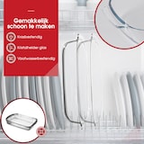 thumbnail of HGMD Pirofila per lasagne 3800 ML - Vetro - Rettangolare - Piatto da forno - Lavabile in lavastoviglie