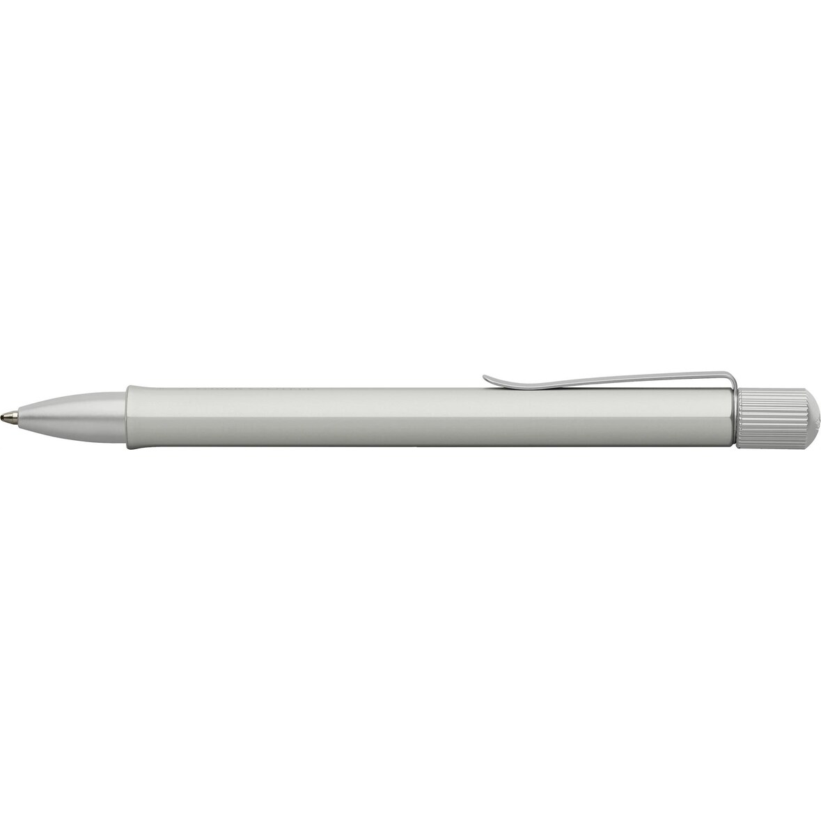 Faber Castell Kugelschreiber Hexo silber matt