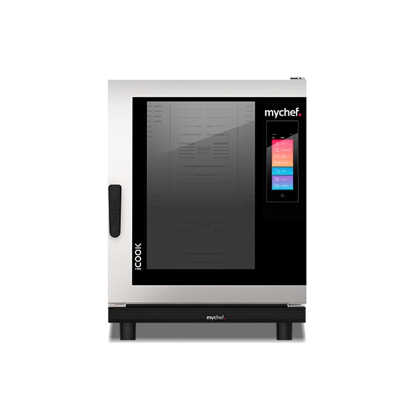 Horno combinado inteligente eléctrico 10 × 1/1 GN Mychef Apertura Izquierda