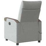 thumbnail of vidaXL Massagesessel Elektrisch Wolkengrau Stoff