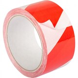 thumbnail of Rheita Warnband schraffiert weiß/rot