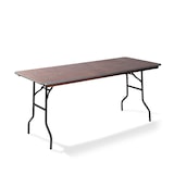 thumbnail of Buffettafel hout inklapbaar rechthoekig 183x76 cm, 21183